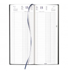 AGENDA LARGE JOURNALIER 2 VOLUMES BANQUE