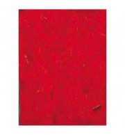 PAPIER BANANE 10 FEUILLES 65 X 95 CM / ROUGE