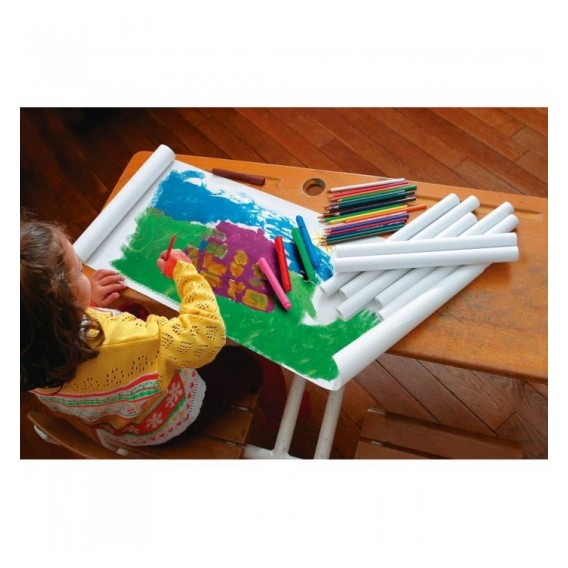 KRAFT BLANC ROULEAU 1MX10M 64G / C395701