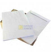 500 ENVELOPPES PAPIER RECYCLE BLANC 80G 162X229mm C5