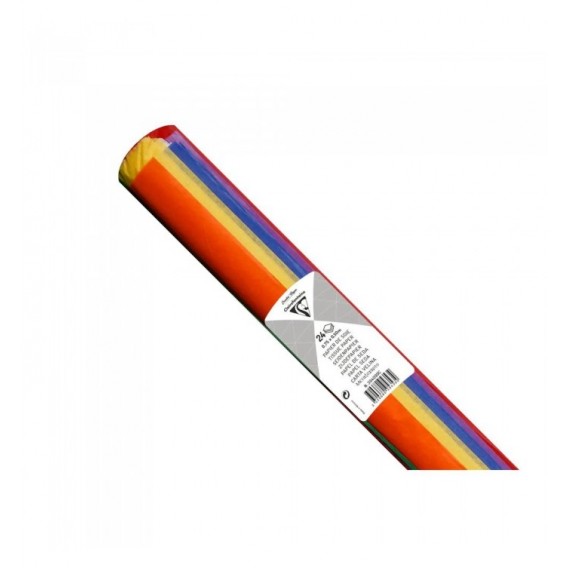 PAPIER DE SOIE ASS 50X75 ROULEAU 24F