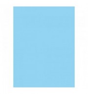 PAPIER AFFICHE 25 FLES 60X80 BLEU CIEL 90G