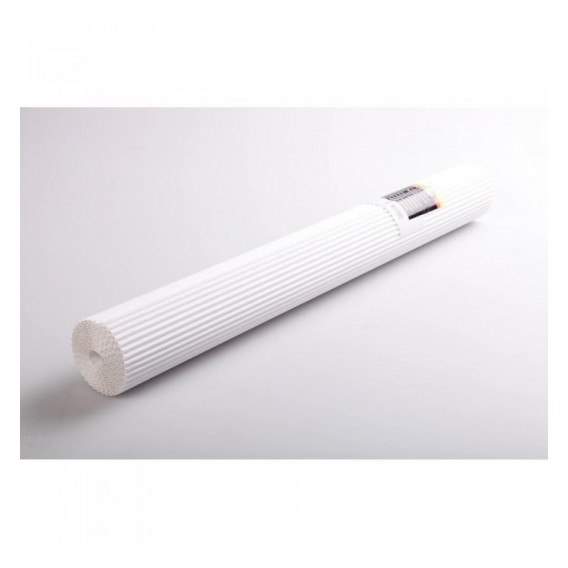CARTON ONDULE 2MX0.70M BLANC 175G