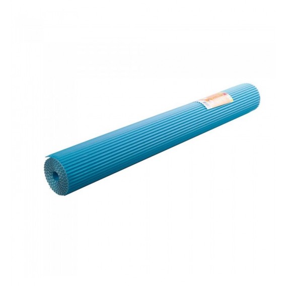 CARTON ONDULE 2MX0.70M BLEU CIEL 175G