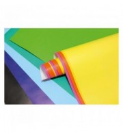 PAPIER AFFICHE 60X80 50 FLLES 90GRS COUL ASS