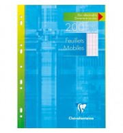 FEUILLETS MOBILES 90G SEYES 21X29.7cm - PAQUET DE 100F (200P)