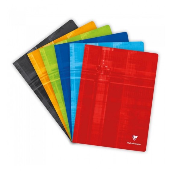 CAHIER CLAIREFONTAINE PIQURE 24X32cm SEYES 96P 90G