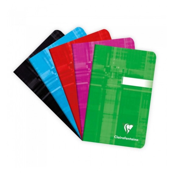 CARNET CLAIREFONTAINE PIQURE 9X14cm 96P 5X5 90G