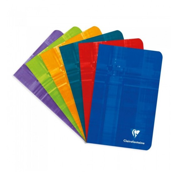 CARNET CLAIREFONTAINE PIQURE 11X17cm 96P 90G 5X5