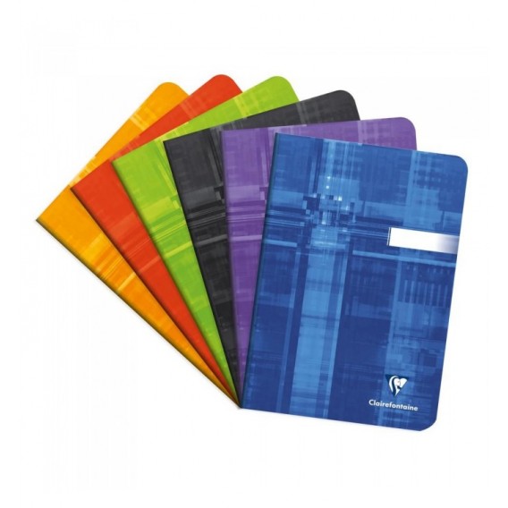 CARNET CLAIREFONTAINE PIQURE 14.8X21cm 96P 5X5 90G