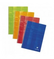 CAHIER CLAIREFONTAINE SPIRALE 21X29,7cm SEYES 100P 90G