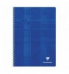 CAHIER CLAIREFONTAINE SPIRALE 21X29,7cm SEYES 100P 90G
