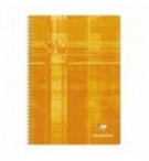 CAHIER CLAIREFONTAINE SPIRALE 21X29,7cm SEYES 100P 90G