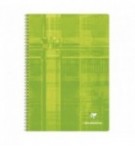 CAHIER CLAIREFONTAINE SPIRALE 21X29,7cm SEYES 100P 90G