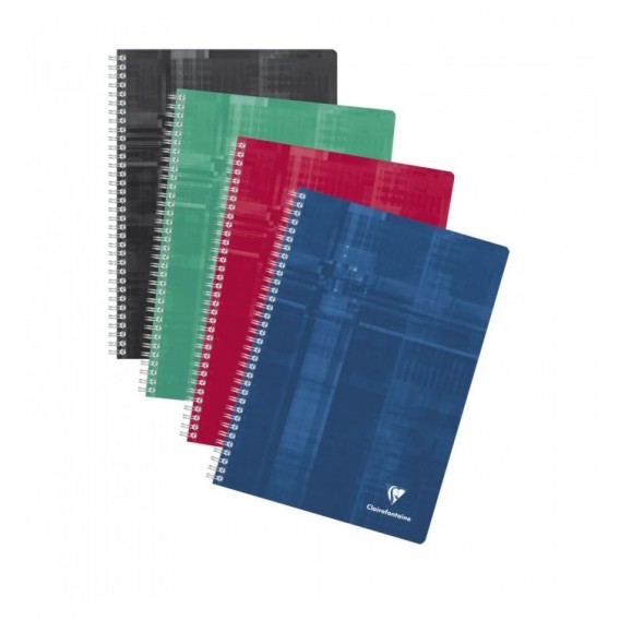 CAHIER CLAIREFONTAINE SPIRALE 21X29,7cm 5X5 180P 90G