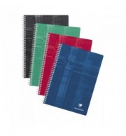 CAHIER CLAIREFONTAINE SPIRALE 21X29,7cm 5X5 180P 90G