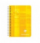 CARNET CLAIREFONTAINE SPIRALE 9X14cm 100P 5X5 90G