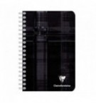 CARNET CLAIREFONTAINE SPIRALE 11X17cm 100P 5X5 90G