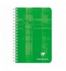 CARNET CLAIREFONTAINE SPIRALE 11X17cm 100P 5X5 90G