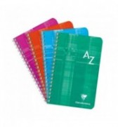 REPERTOIRE CLAIREFONTAINE SPIRALE 11X17cm 100P 90G 5X5