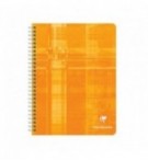CAHIER CLAIREFONTAINE SPIRALE 17X22cm SEYES 100P 90G