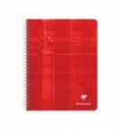 CAHIER CLAIREFONTAINE SPIRALE 17X22cm SEYES 180P 90G