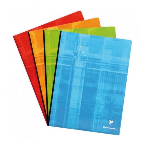 CAHIER CLAIREFONTAINE BROCHE 24X32cm 5X5 192P 90G