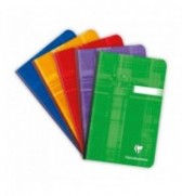 CARNET BROCHE 11X17cm 5X5 192P 90G