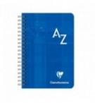 REPERTOIRE CLAIREFONTAINE SPIRALE 9X14cm 180P 90G 5X5