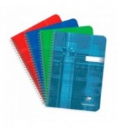 CARNET SPIRALE 14.8X21cm 100P 5X5 90G