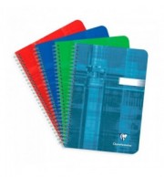 CARNET SPIRALE 14.8X21cm 100P 5X5 90G