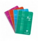 REPERTOIRE CLAIREFONTAINE SPIRALE 11X17cm 180P 90G 5X5