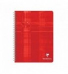 CAHIER CLAIREFONTAINE SPIRALE 17X22cm 100P 5X5 90G