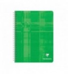 CAHIER CLAIREFONTAINE SPIRALE 17X22cm 100P 5X5 90G