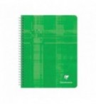 CAHIER CLAIREFONTAINE SPIRALE 17X22cm 5X5 180P 90G