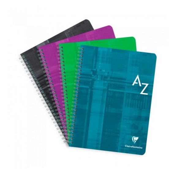 REPERTOIRE CLAIREFONTAINE SPIRALE 17X22cm 100P 90G 5X5