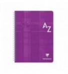 REPERTOIRE CLAIREFONTAINE SPIRALE 17X22cm 100P 90G 5X5