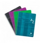 REPERTOIRE CLAIREFONTAINE SPIRALE 17X22cm 180P 90G 5X5