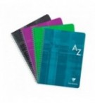 REPERTOIRE CLAIREFONTAINE SPIRALE 17X22cm 180P 90G 5X5