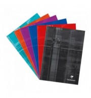 CAHIER CLAIREFONTAINE BROCHE RIGIDE 21X29,7cm 192P SEYES 90G