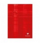 CAHIER CLAIREFONTAINE BROCHE RIGIDE 21X29,7cm 192P 5X5 90G