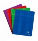 CAHIER BROCHE 17X22cm 192P 5X5 90G