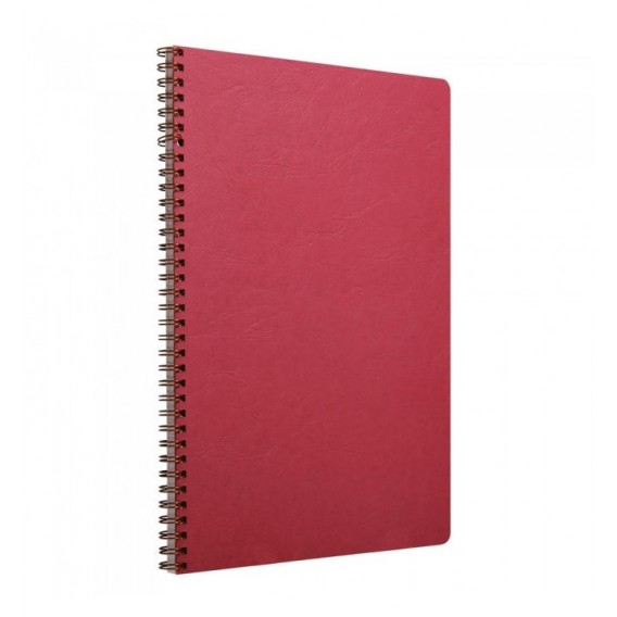 CAHIER SPIRALE AGE BAG 210x297mm (A4) SPIRALES100P LIGNEES - BORDEAUX