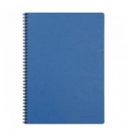 CAHIER SPIRALE A4 100 PAGES LIGNEES AGE BAG BLEU