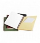 CARNET SPIRALE AGE BAG 148x210mm (A5) SPIRALES120P LIGNEES - BORDEAUX