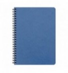 CARNET SPIRALE AGE BAG 148x210mm (A5) SPIRALES 120P LIGNEES - BLEU