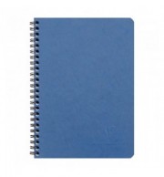 CARNET SPIRALE AGE BAG 148x210mm (A5) SPIRALES 120P LIGNEES - BLEU