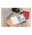 Carnet spirales avec 3 pochettes A5 120 pages lignées Age Bag 78566C
