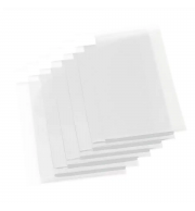 CHEMISE A4/A3 DOUBLE POCHE - PAQUET DE 12 INCOLORES