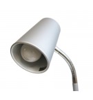 Lampe de bureau Flexio 2 à LED - coloris gris métal
